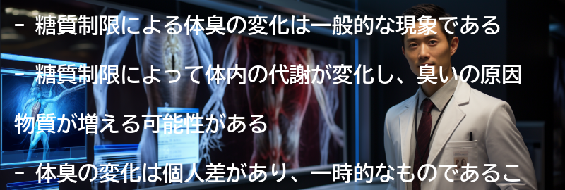体臭の変化とはの要点まとめ