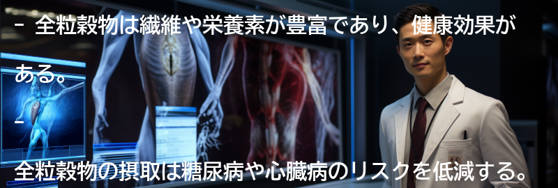 全粒穀物の健康効果とは?の要点まとめ
