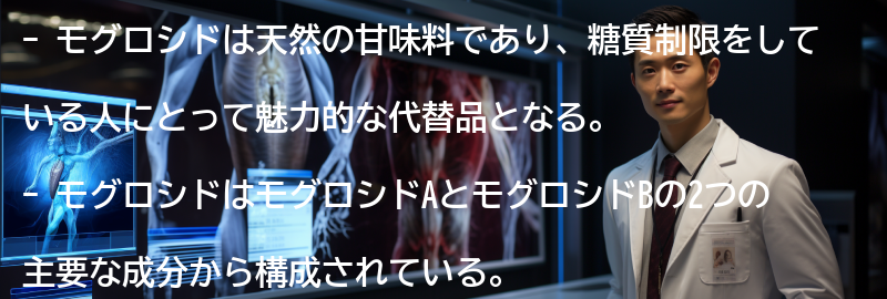 モグロシドとはの要点まとめ