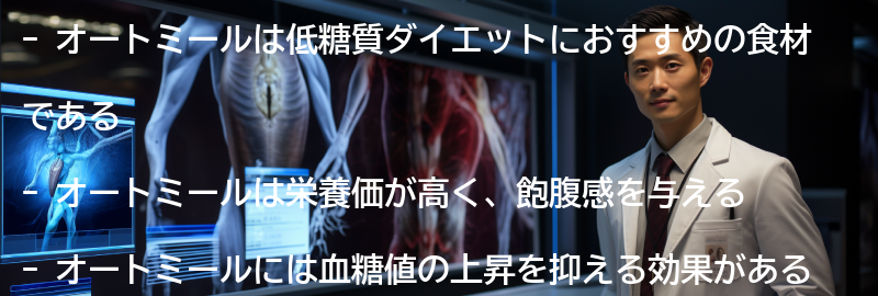 オートミールの栄養価と健康効果の要点まとめ