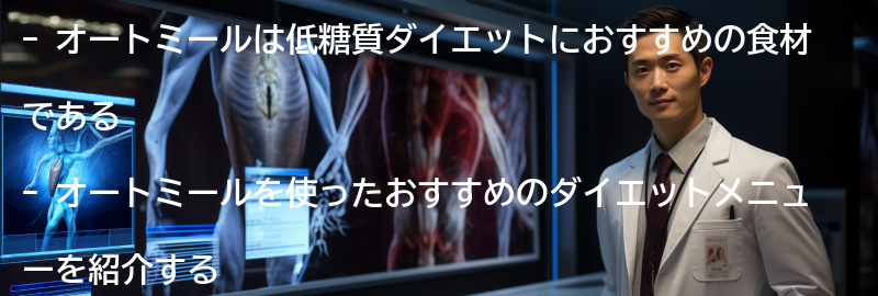 オートミールを使ったおすすめダイエットメニューの要点まとめ