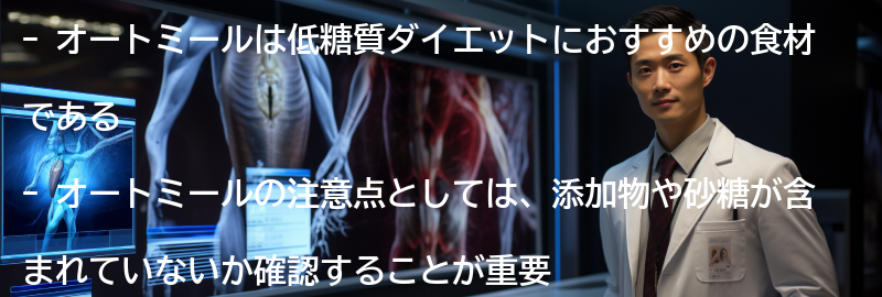 オートミールの注意点と選び方の要点まとめ