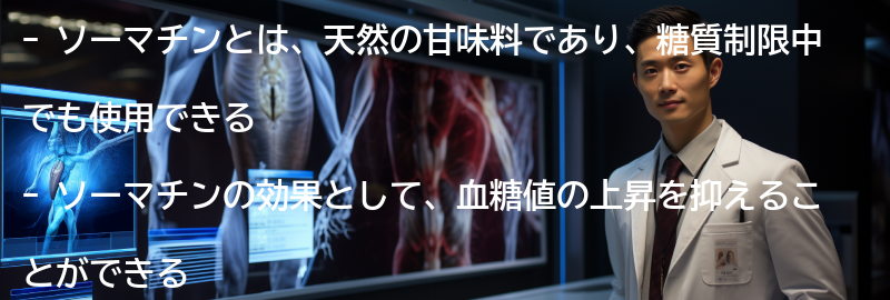 ソーマチンを使ったレシピの紹介の要点まとめ