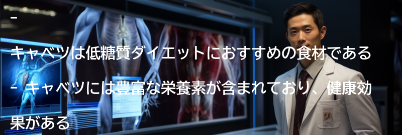 キャベツを上手に活用して健康的な食生活を送ろう！の要点まとめ
