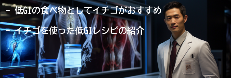 イチゴを使った低GIレシピの紹介の要点まとめ