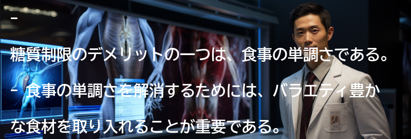 食事の単調さを解消する方法の要点まとめ