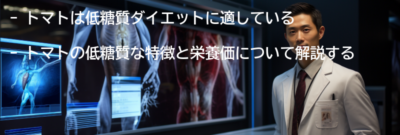 トマトの低糖質な特徴と栄養価の要点まとめ