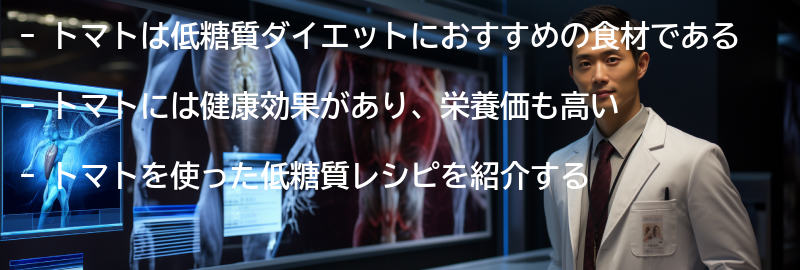 トマトを活用した低糖質レシピ集の要点まとめ