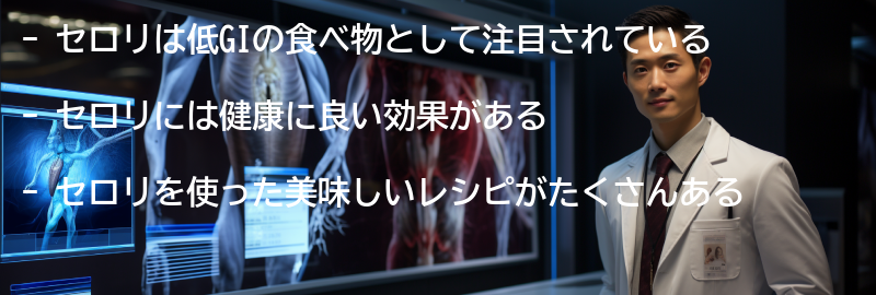 セロリのレシピ集の要点まとめ