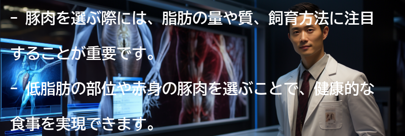豚肉を上手に選ぶポイントの要点まとめ