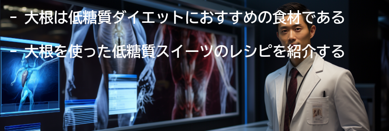 大根を活用した低糖質スイーツの要点まとめ