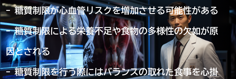 糖質制限と心血管リスクの関係の要点まとめ
