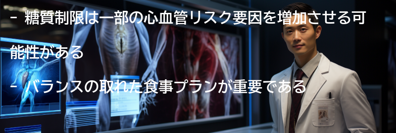 糖質制限と心血管リスクのバランスを考えるの要点まとめ