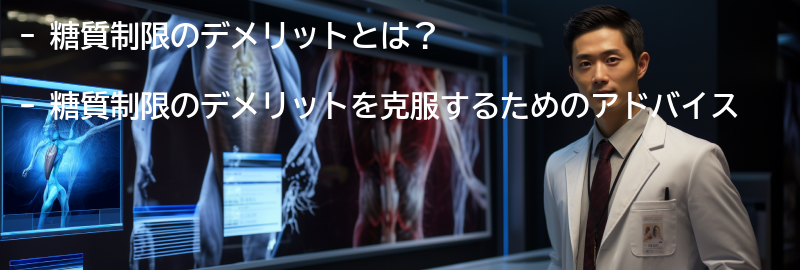 糖質制限のデメリットを克服するためのアドバイスの要点まとめ