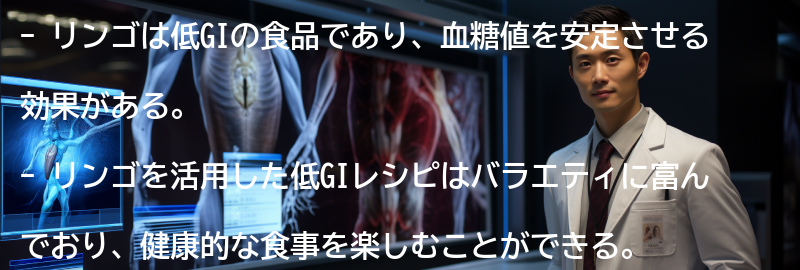 リンゴを活用した低GIレシピ集の要点まとめ