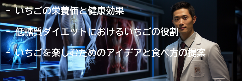 いちごを楽しむためのアイデアと食べ方の提案の要点まとめ