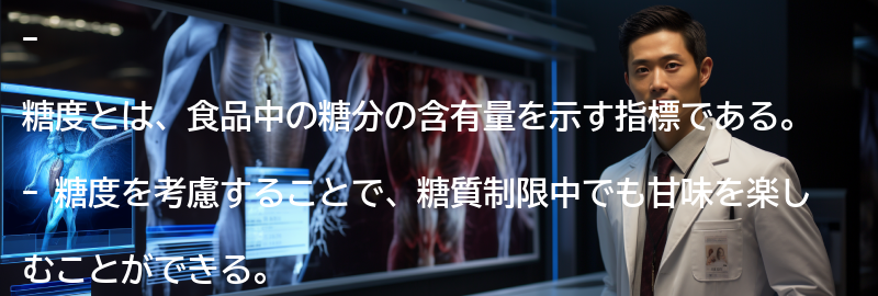 糖度を考慮した食品選びのポイントの要点まとめ