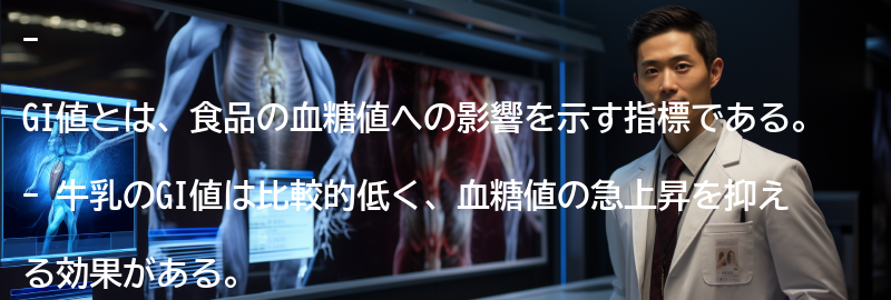 牛乳のGI値とは？の要点まとめ