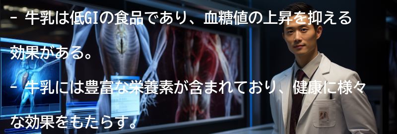 牛乳の健康への効果とは？の要点まとめ