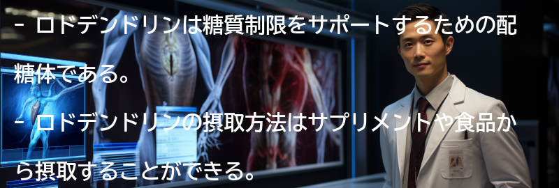 ロドデンドリンを摂取する方法の要点まとめ