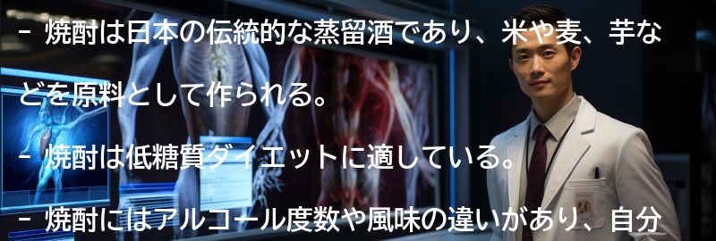 焼酎とは?の要点まとめ