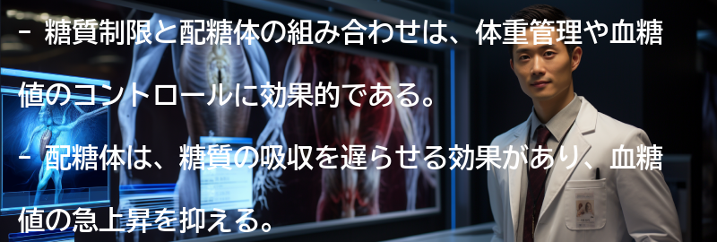 糖質制限と配糖体の組み合わせの効果の要点まとめ