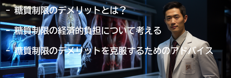 糖質制限のデメリットを克服するためのアドバイスの要点まとめ