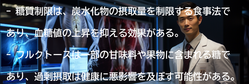 糖質制限とは何か?の要点まとめ