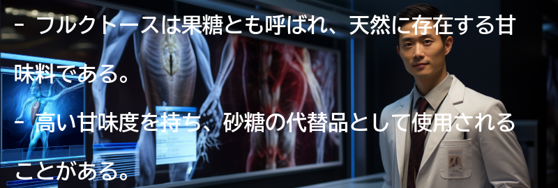 フルクトースとは何か?の要点まとめ