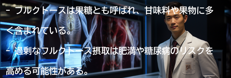 フルクトースの影響と注意点の要点まとめ