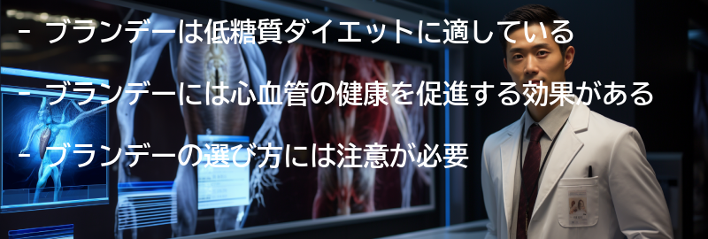 ブランデーの健康効果とは?の要点まとめ