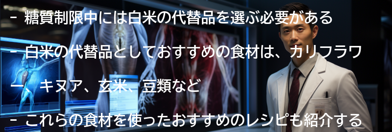 白米の代替品としておすすめの食材の要点まとめ