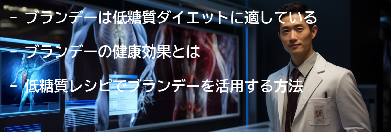 ブランデーを活用した低糖質レシピの要点まとめ