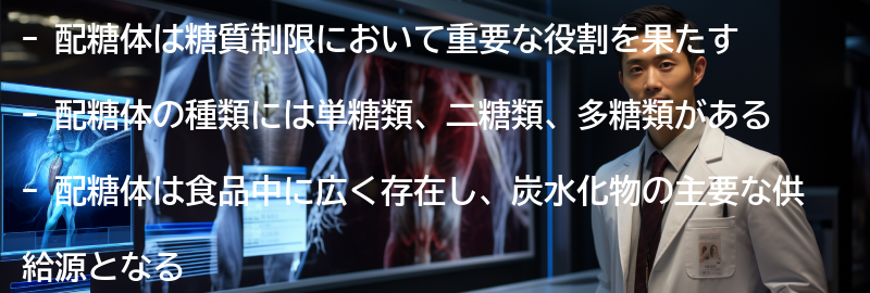 配糖体の種類と特徴の要点まとめ