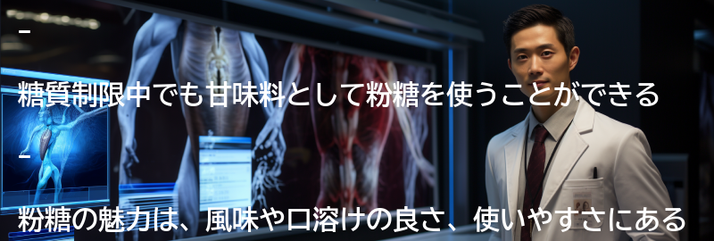 粉糖を使った糖質制限中のデザートのアイデアの要点まとめ