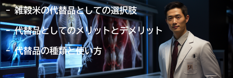 雑穀米の代替品としての選択肢の要点まとめ