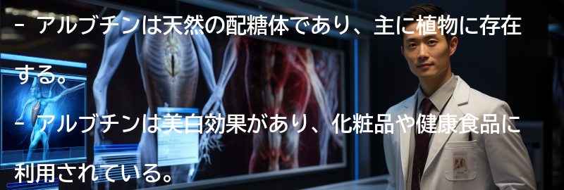 アルブチンとは何か?の要点まとめ