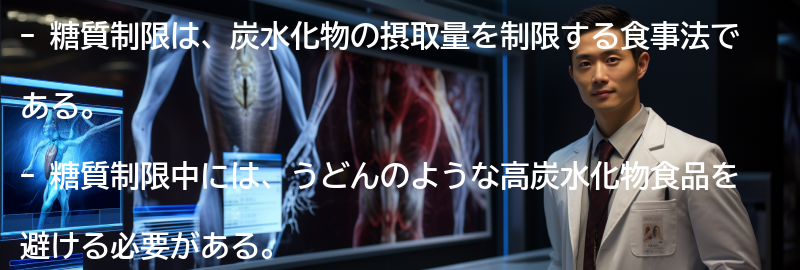 糖質制限とはの要点まとめ