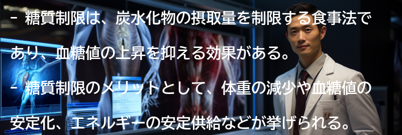 糖質制限とは何か?の要点まとめ