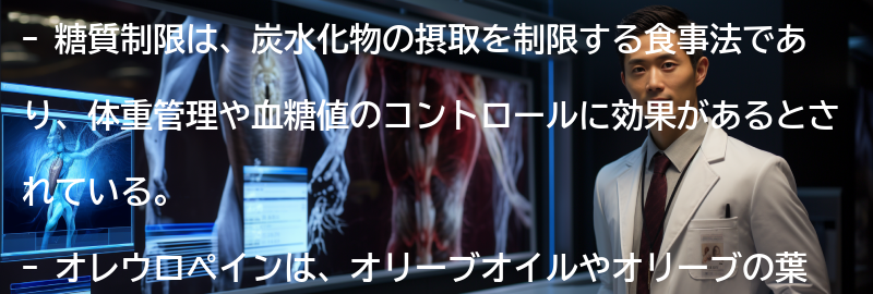 糖質制限とオレウロペインの関係の要点まとめ