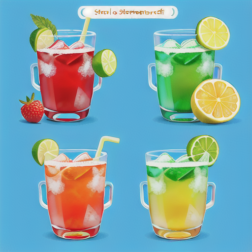 低カロリー甘味料を使った飲み物のレシピ