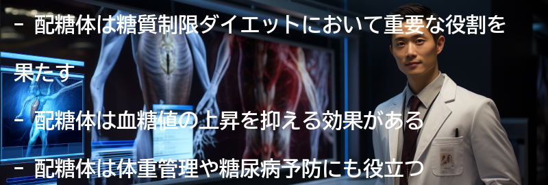 配糖体の健康への影響の要点まとめ