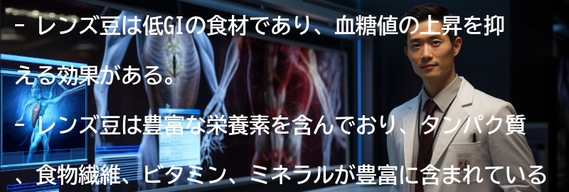 レンズ豆の栄養価とは？の要点まとめ