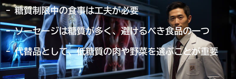 糖質制限中の食事の工夫の要点まとめ