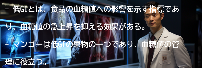 低GIとは何か?の要点まとめ