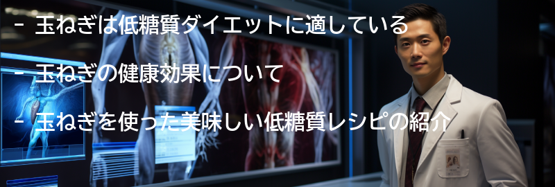 玉ねぎを使った低糖質レシピの紹介の要点まとめ