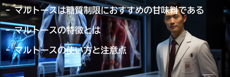 マルトースの使い方と注意点の要点まとめ