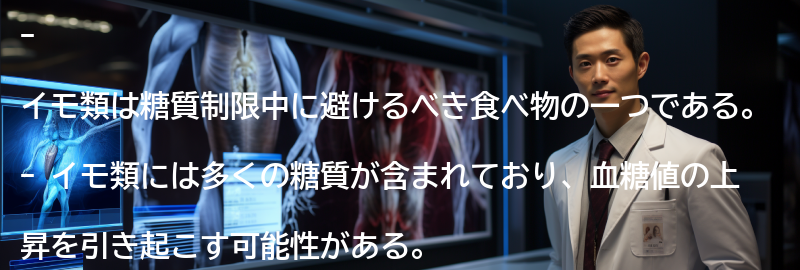 イモ類の糖質量と影響の要点まとめ