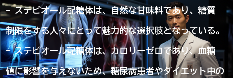 ステビオール配糖体の注意点と副作用の要点まとめ