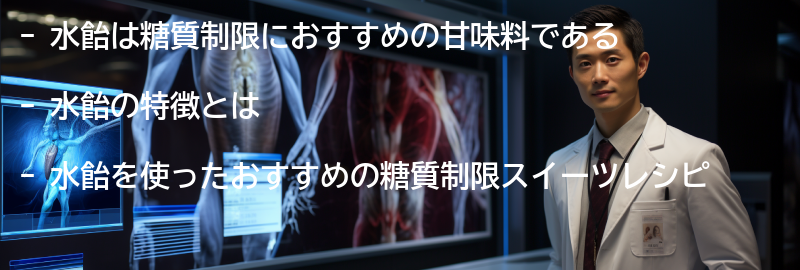 水飴を使ったおすすめの糖質制限スイーツレシピの要点まとめ